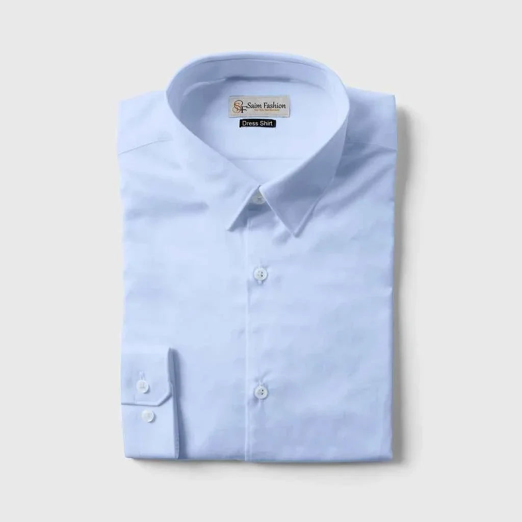 david lebovitz blue cheese dressing Men's Essential Cotton Dress Shirt