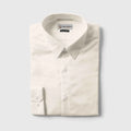 Essential Cotton Dress Shirt - Beige Light