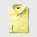 Essential Cotton Dress Shirt - Yellow