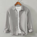 Cotton Chambray Shirt (Gray Goose)