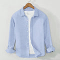 Cotton Chambray Shirt (Sky)