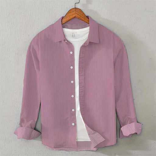 Cotton Lining Shirt (Dusty Pink)