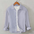 Cotton Shirt (Pencil Blue Lining)