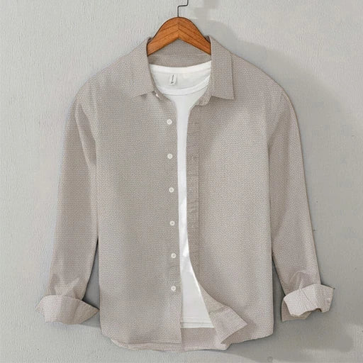 cotton-texture-shirt-beige