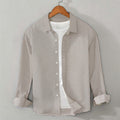 Cotton Texture Shirt (Beige)
