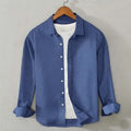 cotton-texture-shirt-blue