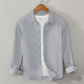Cotton Texture Shirt (Gray)
