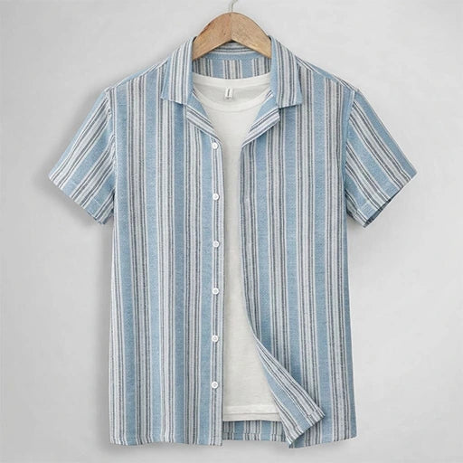 cuban-collar-striped-shirt-gray-blue