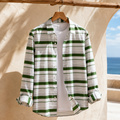 Evergreen Striped Shirt ( Old Money Style ) display-e8ab-478c-ac1b-641f738de3f9