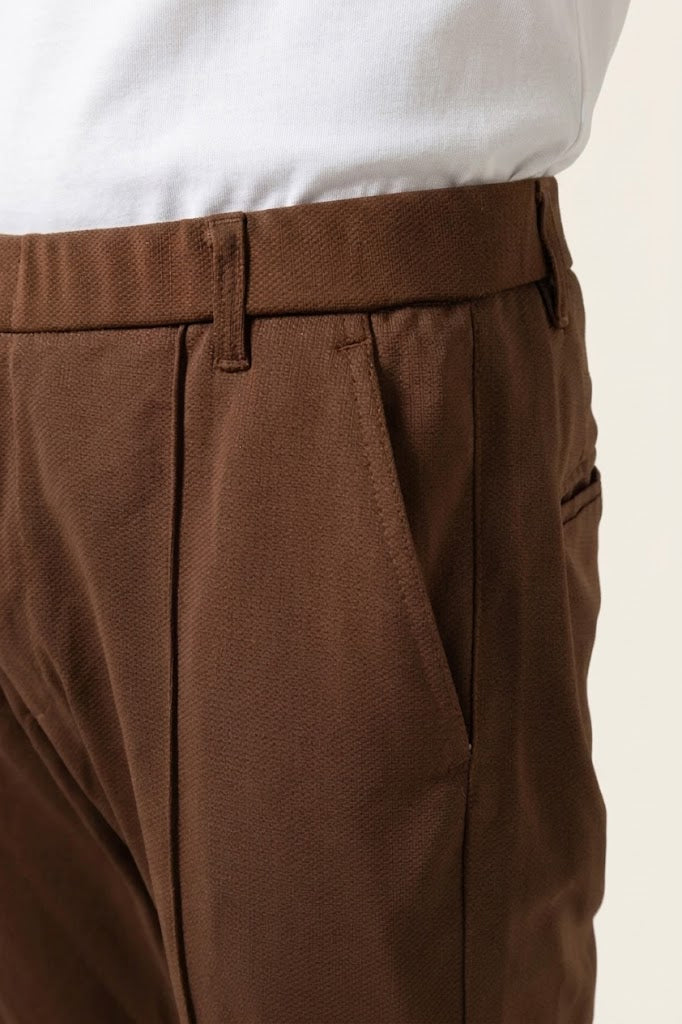 Italian pant Smart-Fit Camel Brown