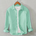 Cotton Chambray Shirt – Sea Green