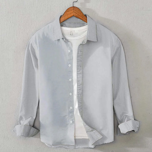 Men's Cotton Shirt (Gainsboro)