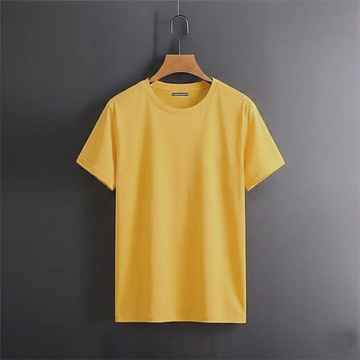 mens-cotton-tee-premium-quailty-yellow