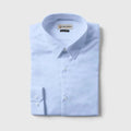Men’s Essential Cotton Dress Shirt - Powder Blue