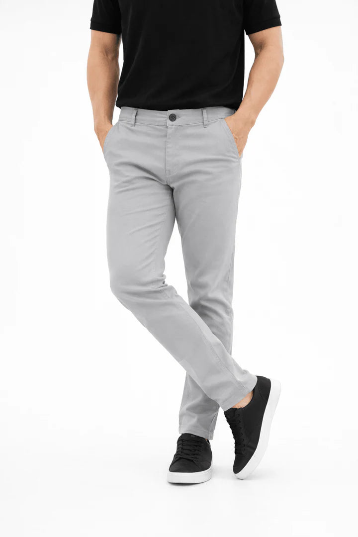 Saim Essentials – Grey Smart Pants