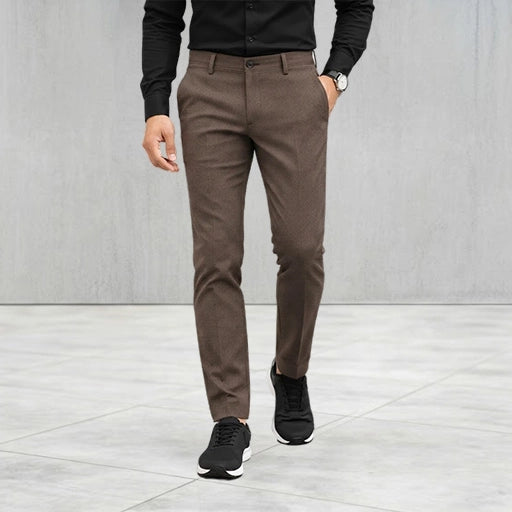 smart-fit-cotton-texture-pant-brown