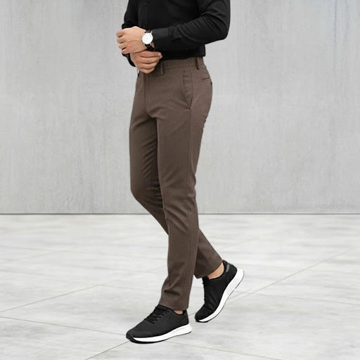 smart-fit-cotton-texture-pant-brown