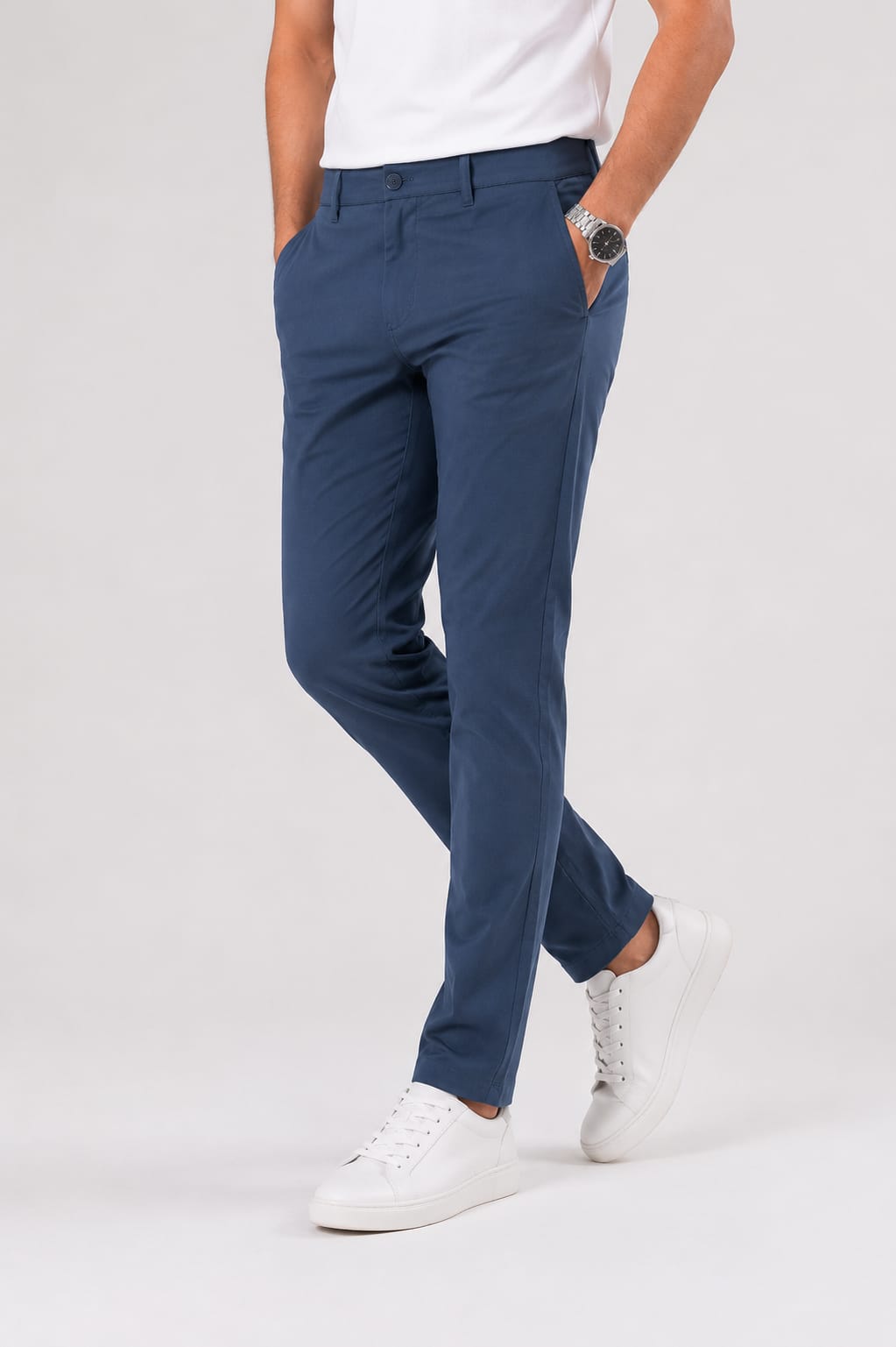 smart-fit-cotton-texture-pant-muted-blue