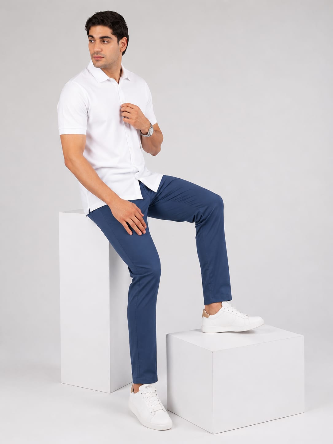 smart-fit-cotton-texture-pant-muted-blue
