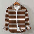 walnut-brown-striped-shirt-old-money-style