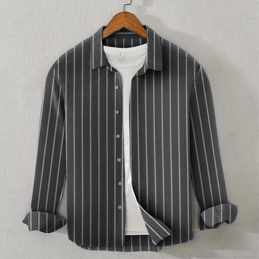 Zeen Lining Shirt (Black & White)