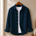 Cotton Chambray Shirt – Zinc