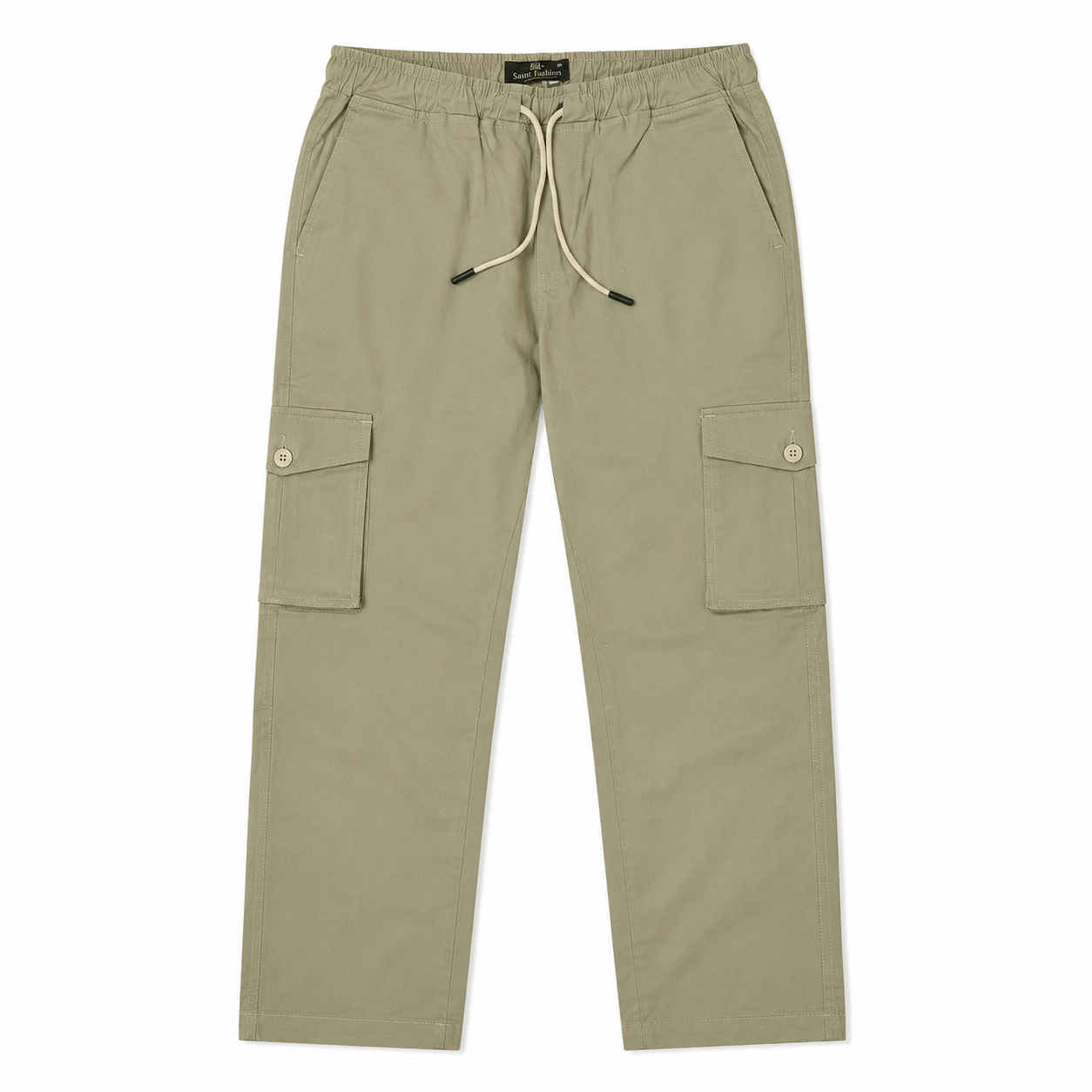 Men’s Cotton Cargo Trouser – Beige