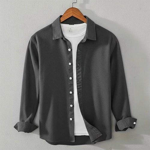 men-s-cotton-chambray-charcoal-grey