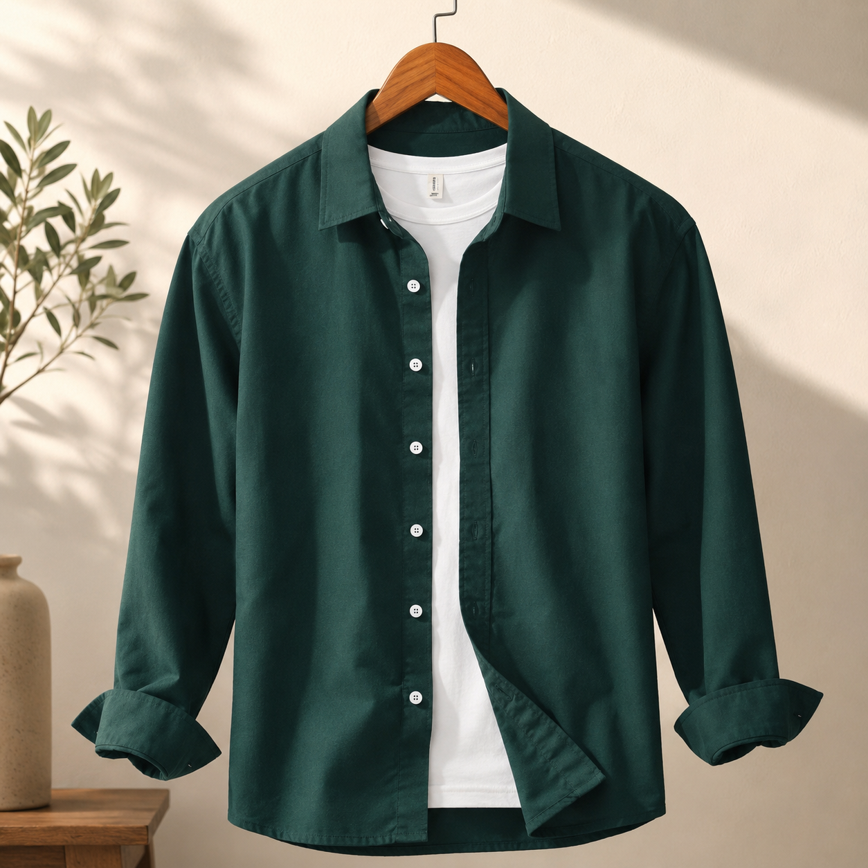 forest green mens dress shirt Glorious Men's From the timber mill to town Sumtumn Mens Green Dress Shirt