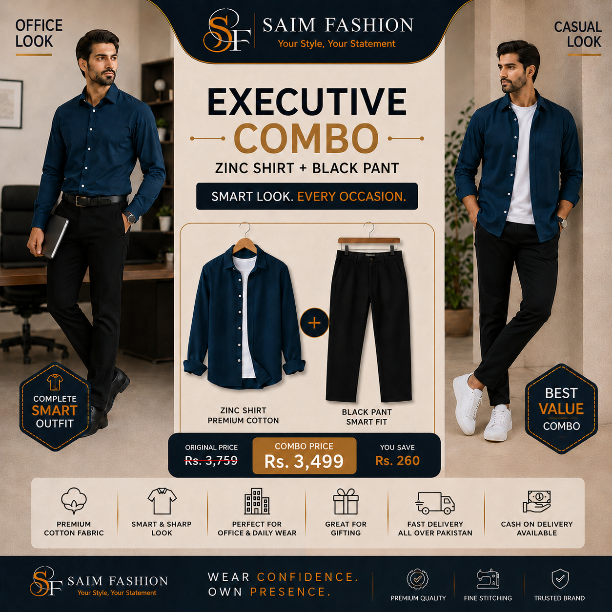 zinc-shirt-black-pant-executive-combo-saim-fashion